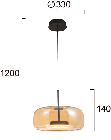 Rimini Pendant Light by Lumicucina