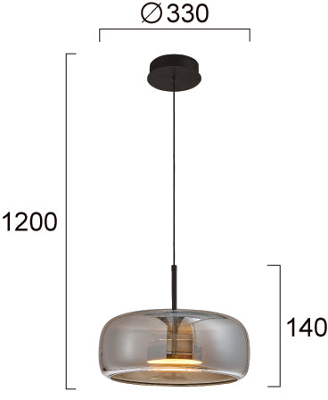Rimini Pendant Light by Lumicucina
