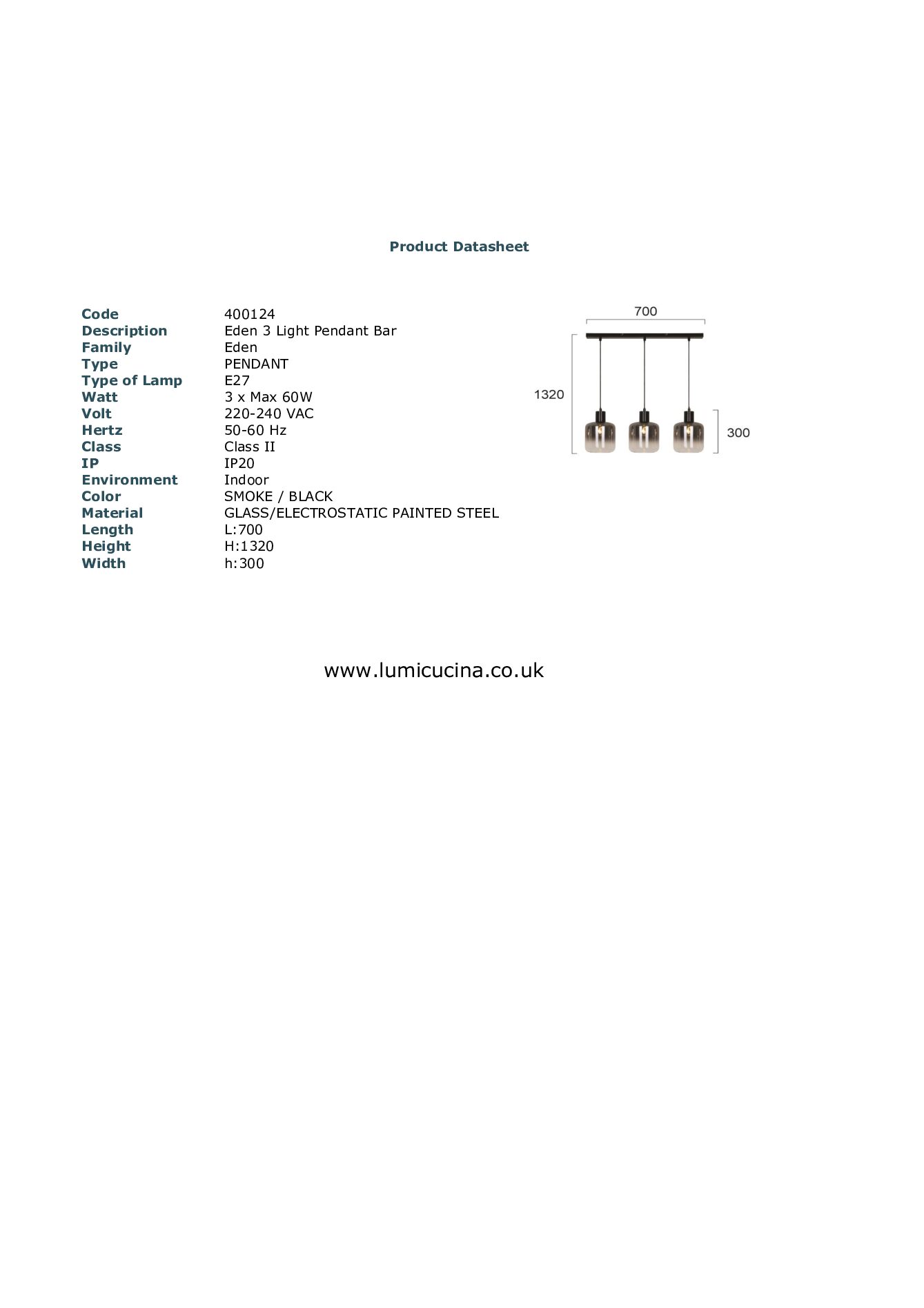 Eden 3 light – Lumicucina